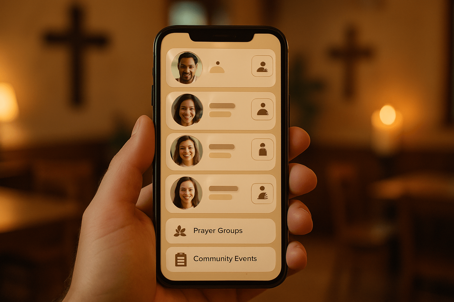 Découvrez l&rsquo;Application Mobile de la Plateforme Réseautage pour les Églises : le ‘LinkedIn Spirituel’!