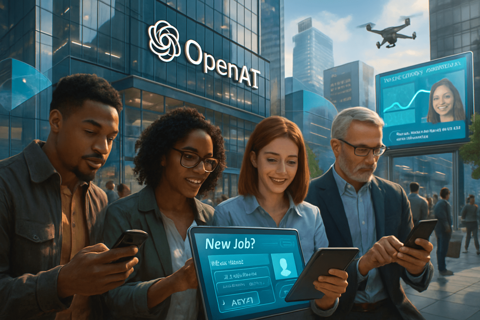 OpenAI entre en concurrence avec LinkedIn grâce à sa nouvelle plateforme de recherche d’emploi