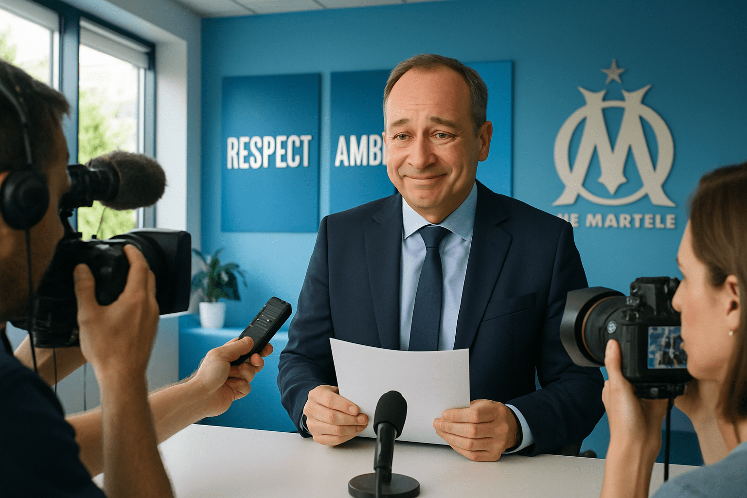 L&rsquo;Olympique de Marseille en mutation : le directeur de la communication, Franckie Tourdre, annonce son départ imminent