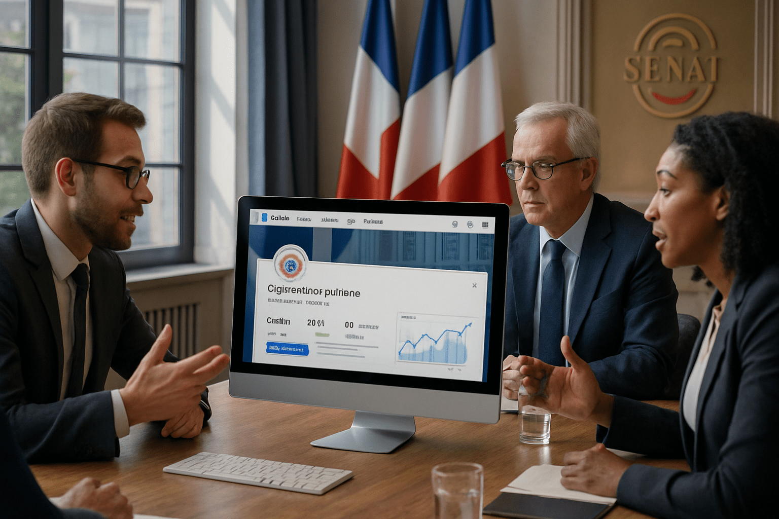Le Sénat Hebdo fait son apparition sur LinkedIn !